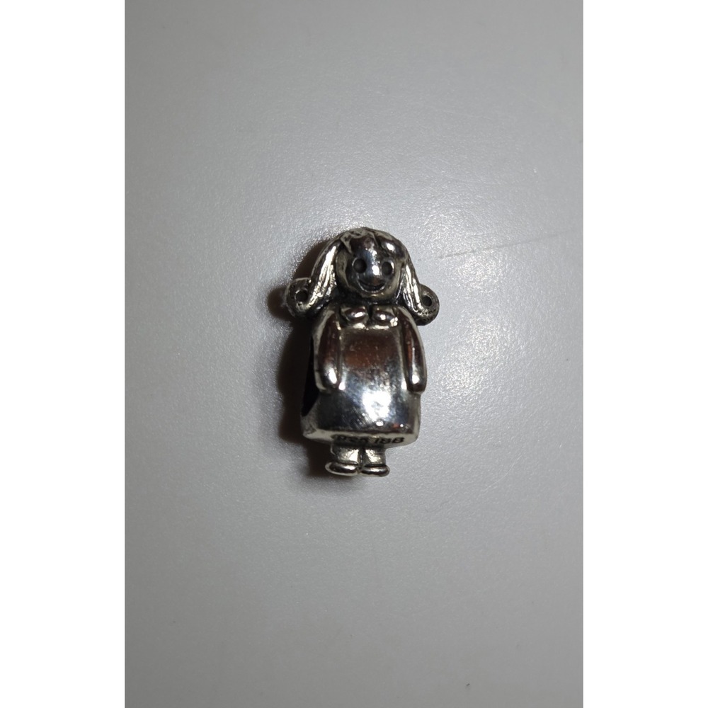 Sterling Silver Little Girl / Daughter Charm IBB 925
